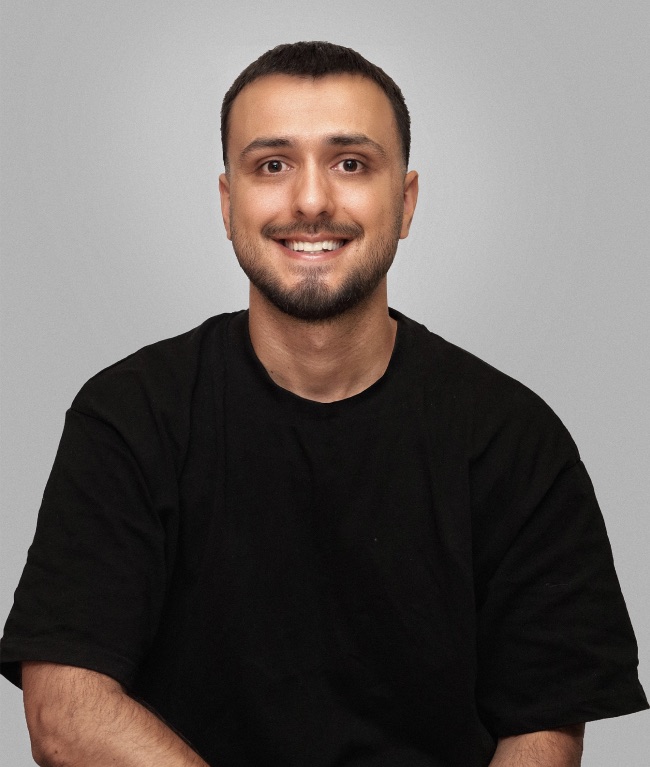 Portrait of Albin Gashi